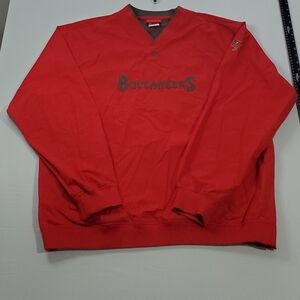 Vintage NFL Tampa Bay Buccaneers Windbreaker Jacket L Red